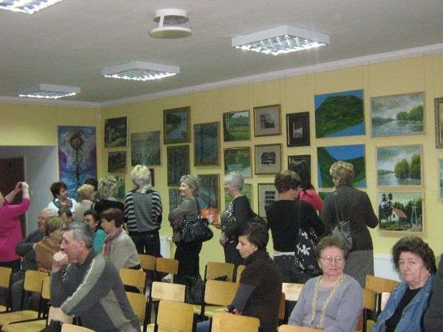 Poplenerowa wystawa "Czarny Piec 2010" w Gminnym Ośrodku Kultury w Wielbarku