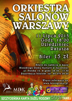 Orkiestra Salonów Warszawy w Szczytnie