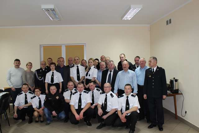 Zebrania strażackie w Gminie Wielbark za 2015 rok