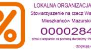 Przekaż 1% podatku na Stowarzyszenie na rzecz Wspierania 