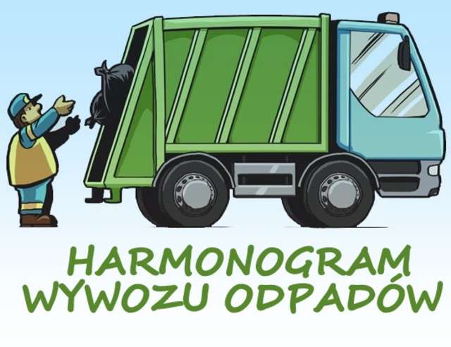 Harmonogram odbioru odpadów od kwietnia 2024 w Gminie Szczytno.