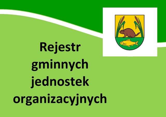 Rejestr gminnych jednostek organizacyjnych