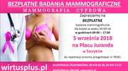 Bezpłatne badania mammograficzne