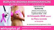 Bezpłatne badania mammograficzne 