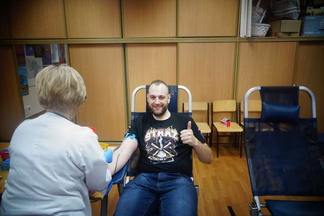 „Oddaj krew. Uratuj życie” pobór krwi w Wielbarku