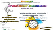 Turnieju Siatkówki Plażowej Drużyn Mieszanych o Puchar Starosty Powiatu Szczycieńskiego 
