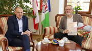 Robert Głowacki z nagrodą Burmistrza