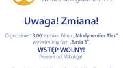 Zbliżeniowe Kino Visa - ZMIANA NIEDZIELNEGO REPERTUARU!!!