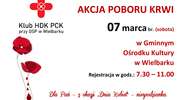 Dzieje się w Powiecie: Akcja Poboru Krwi w Wielbarku.