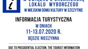 W dniach 11-13.07.2020 Informacja Turystyczna będzie nieczynna.