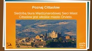 Kampania informacyjna - POZNAJ CITTASLOW