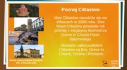 POZNAJ CITTASLOW - kampania informacyjna