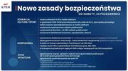 Od soboty nowe obostrzenia w związku z wprowadzeniem strefy czerwonej