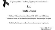 Zmarł ksiądz prałat Józef Drążek