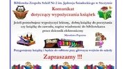 Komunikat dotyczący wypożyczania książek
