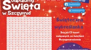 Świąteczne zagadki - wykreślanka