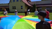 Zajęcia reintegracyjne klasy 4a i 4b z pedagogiem.