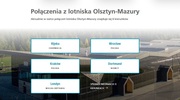 Nowa siatka połączeń z portu lotniczego Olsztyn Mazury