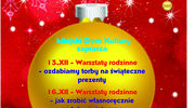 "Odpalamy Święta" - Warsztaty MDK 13 i 16 grudnia