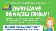 Rekrutacja do klas pierwszych na rok szkolny 2022/2023 w SP2!
