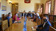 Posiedzenie Powiatowego Zespołu Zarządzania Kryzysowego w sprawie kryzysu na Ukrainie