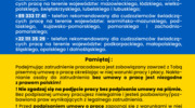 Ważne informacje dla obywateli Ukrainy zainteresowanych podjęciem pracy - wersja polska