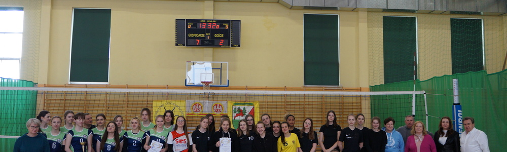 Półfinał Mistrzostw Województwa W-M SZS w Piłce Siatkowej Dziewcząt -  Licealiada