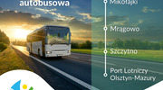 Ruszyła nowa linia autobusowa łącząca Port Lotniczy Olsztyn-Mazury z Mikołajkami