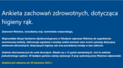 Ankieta dotycząca świadomości mieszkańców naszego regionu w zakresie higieny rąk