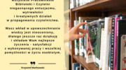 8 maja - Ogólnopolski Dzień Bibliotekarza i Bibliotek