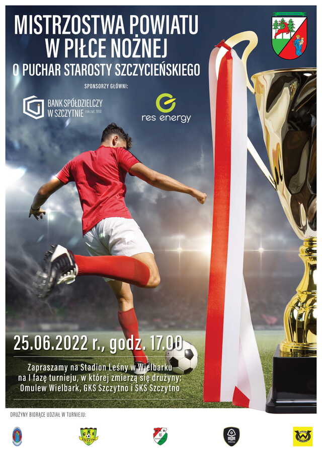 Mistrzostwa Powiatu w Piłce Nożnej o Puchar Starosty Szczycieńskiego 