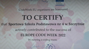 Code Week 2022 - Europejski Tydzień Kodowania