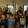 Przedszkolaki z Burmistrzem Miasta Szczytno ubrały choinkę