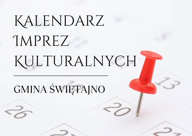 Kalendarz imprez kulturalnych Gminy Świętajno 