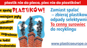 Kampania „Plastik nie do pieca, piec nie do plastików”