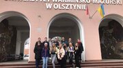 Uczniowie "Jedynki" na Dniach Otwartych Uniwersytetu Warmińsko-Mazurskiego w dniu 31 marca 2023 