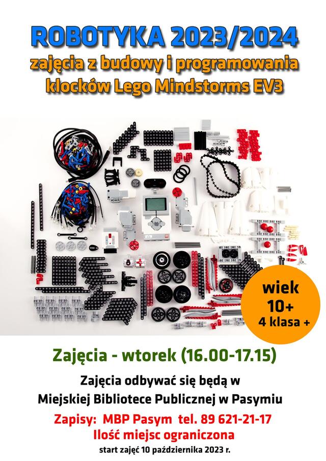 Zajęcia z budowy i programowania klocków Lego Mindstorms EV3