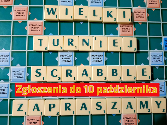 Wielki Turniej Scrabble - INFORMACJE 