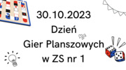 30.10 - DZIEŃ GIER PLANSZOWYCH