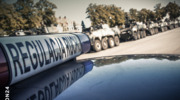 Wzmożony ruch kolumn pojazdów wojskowych w czasie ćwiczeń pod kryptonimem STEADFAST DEFENDER-24 i DRAGON-24