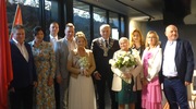 Pierwszy ślub w Sali Całorocznej Zamku Krzyżackiego w Szczytnie 
