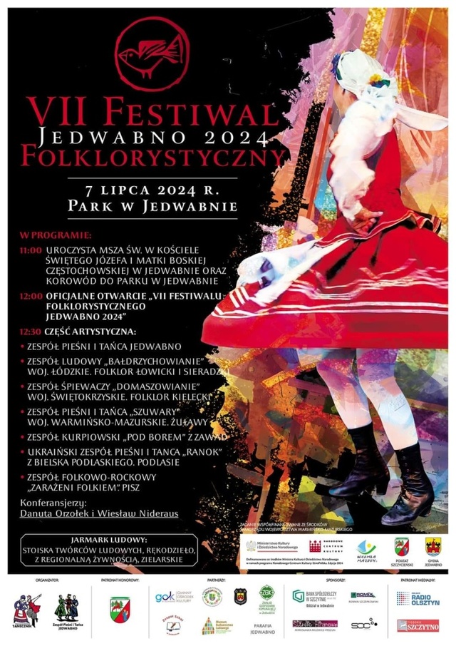 VII Festiwal Folklorystyczny w Jedwabnie – Święto Tradycji i Kultury