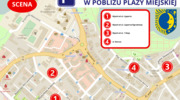 Dni i Noce Szczytna 2024 - ogólnodostępne parkingi w pobliżu Plaży Miejskiej