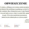 Obwieszczenie w sprawie głosowania 