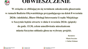 Obwieszczenie w sprawie głosowania 