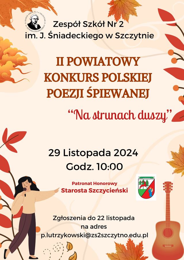 II Powiatowy Konkurs Polskiej Poezji Śpiewanej 