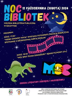 Noc Bibliotek w Miejskiej Bibliotece Publicznej w Szczytnie