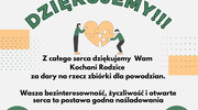 Podziękowanie za zbiórkę