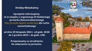 Zamknięcie Placu Juranda na czas VII Jarmarku Bożonarodzeniowego 1 grudnia 2024 r.