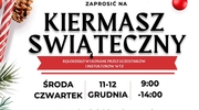 Zapraszamy na Kiermasz Świąteczny